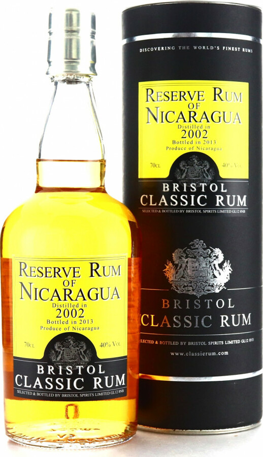 Bristol Classic 2002 Reserve Rum of Nicaragua 11yo 40% 700ml