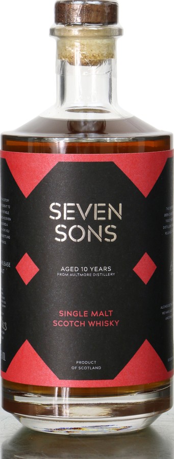 Seven Sons 10yo Small Batch Release First fill sherry butt 46.7% 700ml