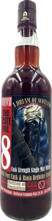 Tamdhu 15yo BW A Dream of Scotland The Tasteful 8 Refill Port Cask & Rioja Redwine Finish 52.7% 700ml