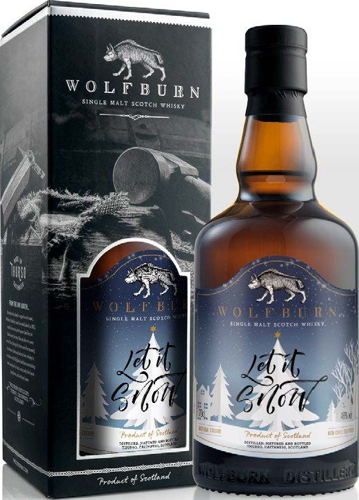 Wolfburn years it Snow Christmas Edition 2022 1st fill bourbon barrels 2nd fill quarter ca 46% 700ml