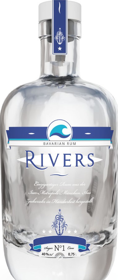 Rivers Bavarian Rum White 40% 750ml