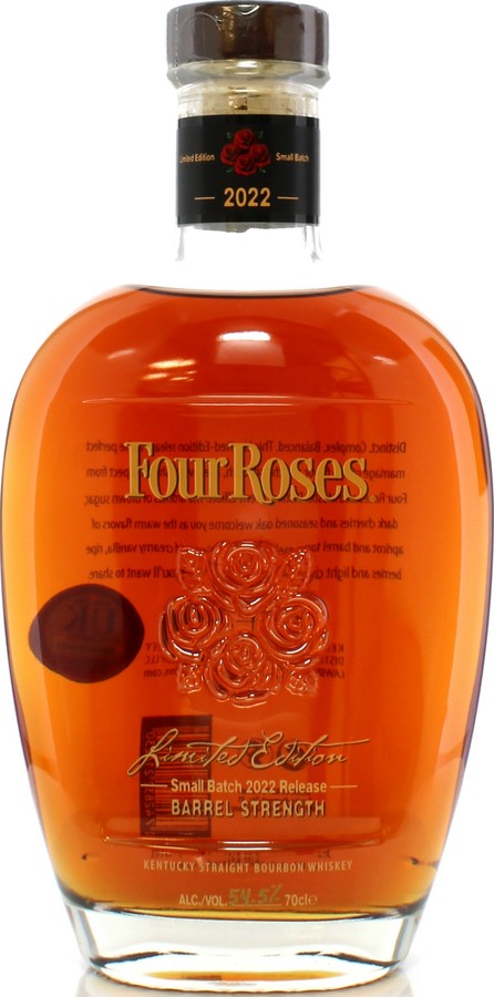 Four Roses Limited Edition Small Batch 2022 Release 54.5% 700ml