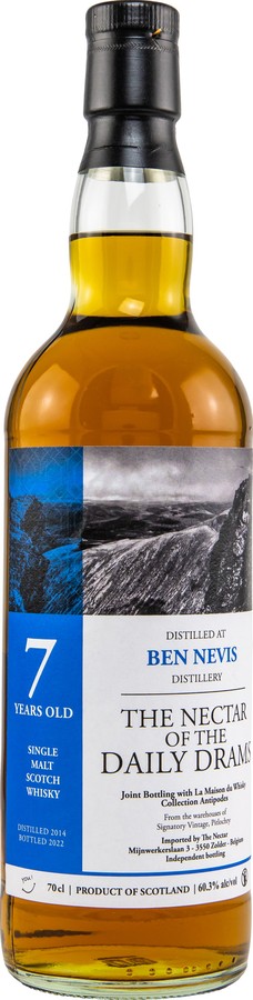 Ben Nevis 2014 DD The Nectar of the Daily Drams LMDW 60.3% 700ml