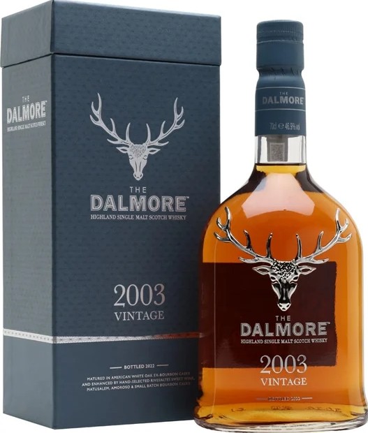 Dalmore 2003 Vintage Bourbon Xeres,Rivesaltes 46.9% 700ml