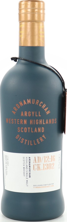 Ardnamurchan 2016 AD 12:16 CK.1302 1st Fill American Oak Barrel Tyndrum Whisky Exclusive 59.2% 700ml