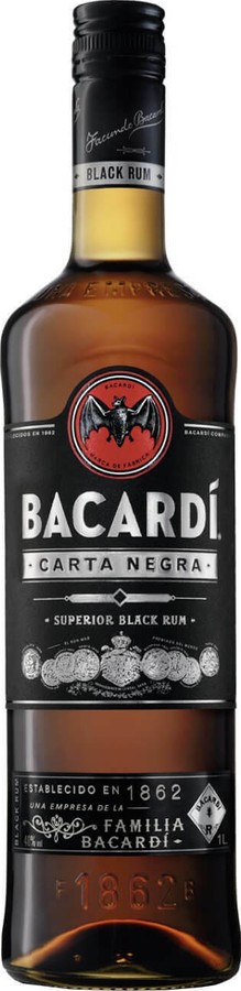 Bacardi Carta Negra 40% 1000ml