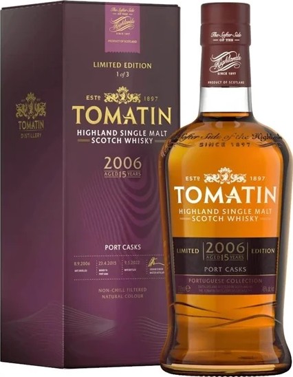 Tomatin 2006 The Port Edition Portuguese Collection Tawny Port 46% 700ml