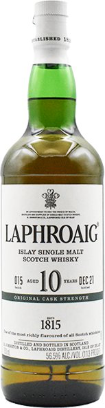 Laphroaig Cask Strength Batch #015 Ex-Bourbon Barrels 56.5% 750ml