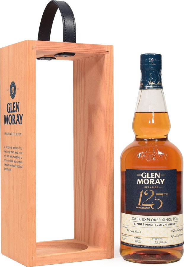Glen Moray 2008 125th Anniversary Bottling PX finish 53.5% 700ml