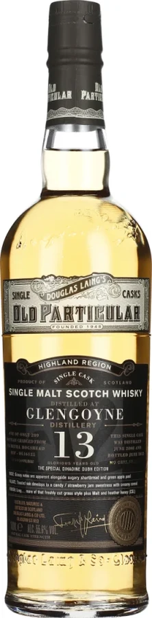 Glengoyne 2008 DL Old Particular The Special Dihaoine Dubh Edition Refill Hogshead DrankDozijn 55.6% 700ml