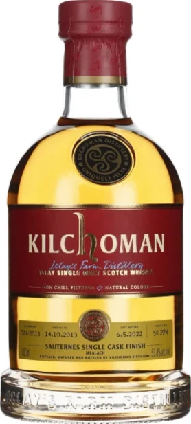 Kilchoman 2013 Mealach Sauternes Finish DrankDozijn 53.8% 700ml