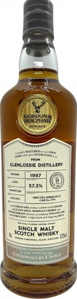 Glenlossie 1997 GM Connoisseurs Choice 1st fill sherry butt 57.3% 700ml