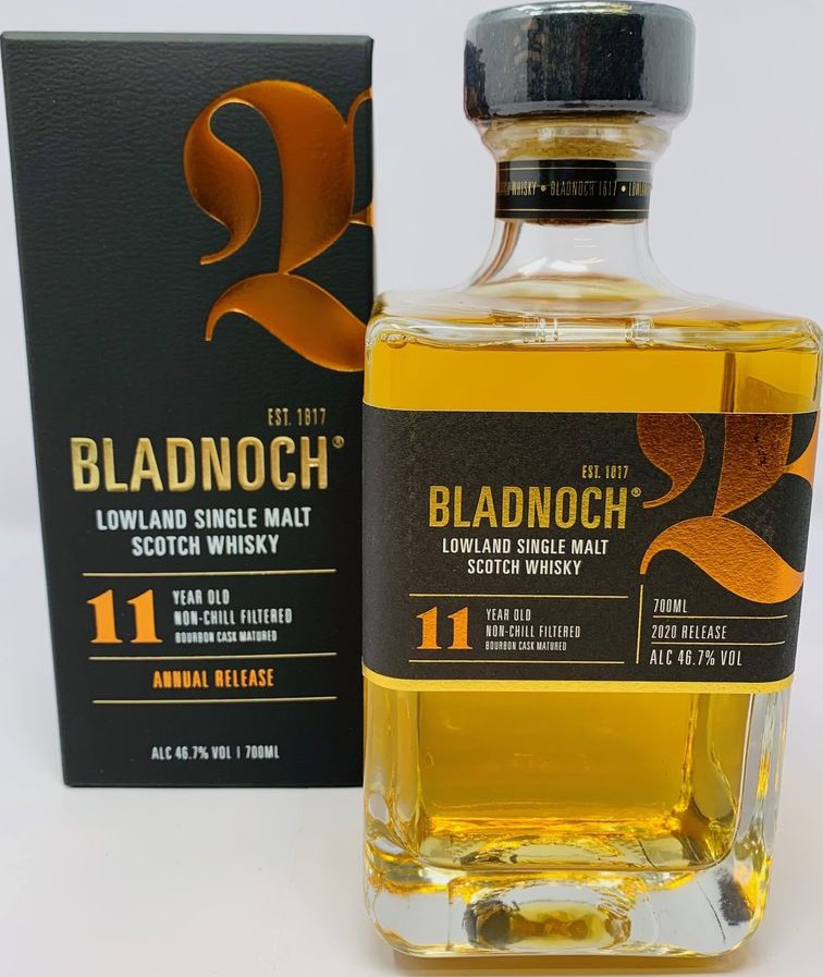 Bladnoch 11yo 2023 Release Bourbon Barrel 46.7% 700ml