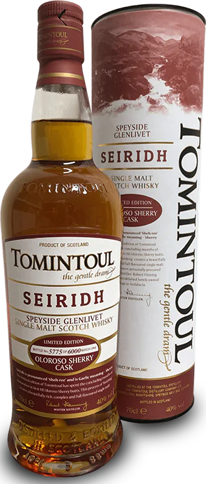 Tomintoul Seiridh Batch 7 Oloroso Sherry 40% 700ml