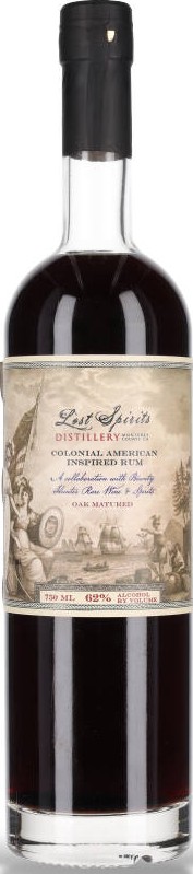 Lost Spirits Colonial American Inspired Rum Bounty Hunter 62% 750ml