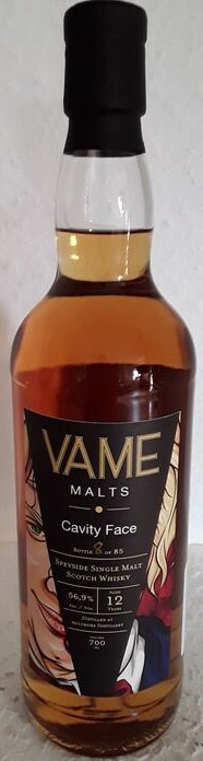 Aultmore 2010 VAME Cavity Face Islay Wine Cask Finish 56.9% 700ml