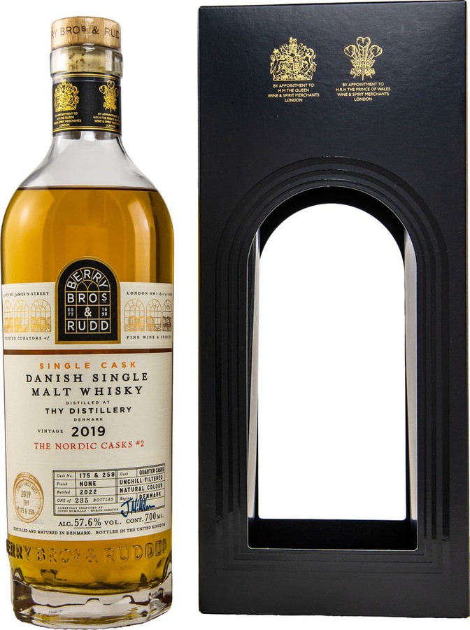 Thy Whisky 2019 BR The Nordic Casks #2 Quarter Cask 57.6% 700ml