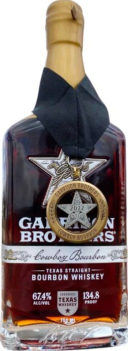 Garrison Brothers Cowboy Bourbon Eights Release 67.4% 750ml