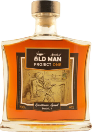 Spirits of Old Man Project One Caribbean Spirit Batch L.11 40% 700ml