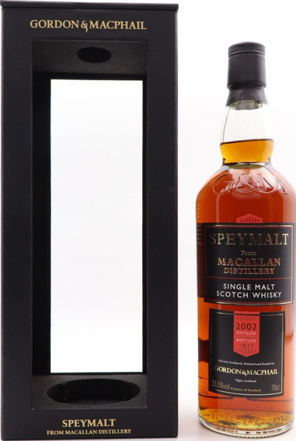 Macallan 2002 GM Speymalt Sherry The Whisky Shop Exclusive 55.5% 700ml