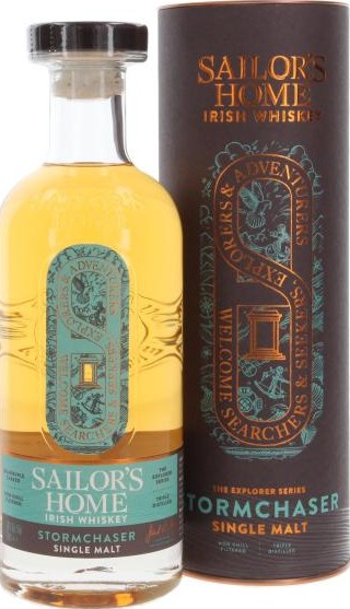Sailor's Home Irish Whisky Stormchaser TSH The Explorer Series Bourbon Virgin Oak Madeira Irish Stout 46% 700ml