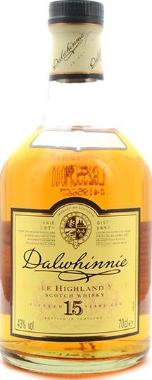 Dalwhinnie 15yo The Gentle Spirit Ex-Bourbon 43% 700ml