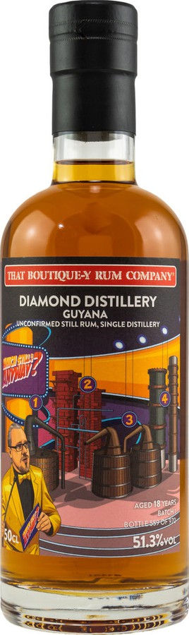 That Boutique-y Rum Company Diamond Batch #1 18yo 51.3% 500ml