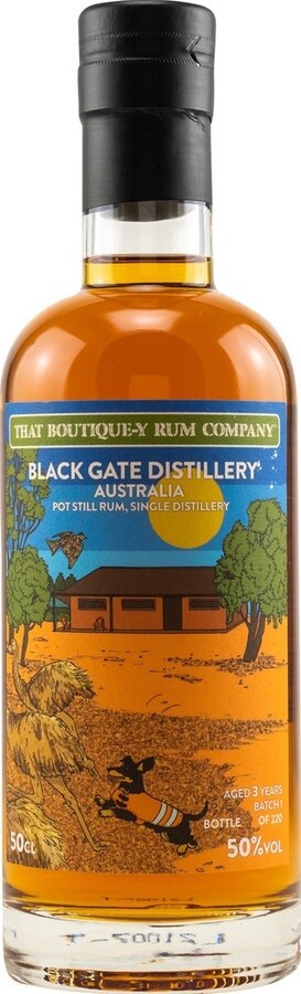 That Boutique-y Rum Company Black Gate Batch No.1 3yo 50% 500ml
