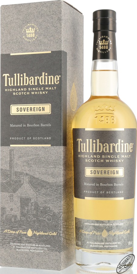 Tullibardine Sovereign Bourbon 43% 700ml