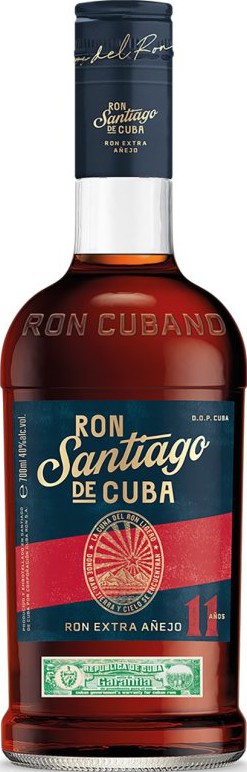Santiago de Cuba Extra Anejo 11yo 40% 700ml