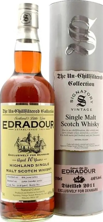 Edradour 2011 SV The Un-Chillfiltered Collection 46% 700ml