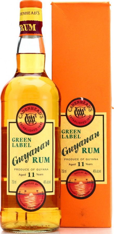Cadenhead's Green Label Guyana 11yo 46% 750ml