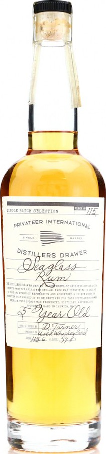 Privateer Distiller's Drawer #115 Seaglass Rum 5yo 57.8% 750ml