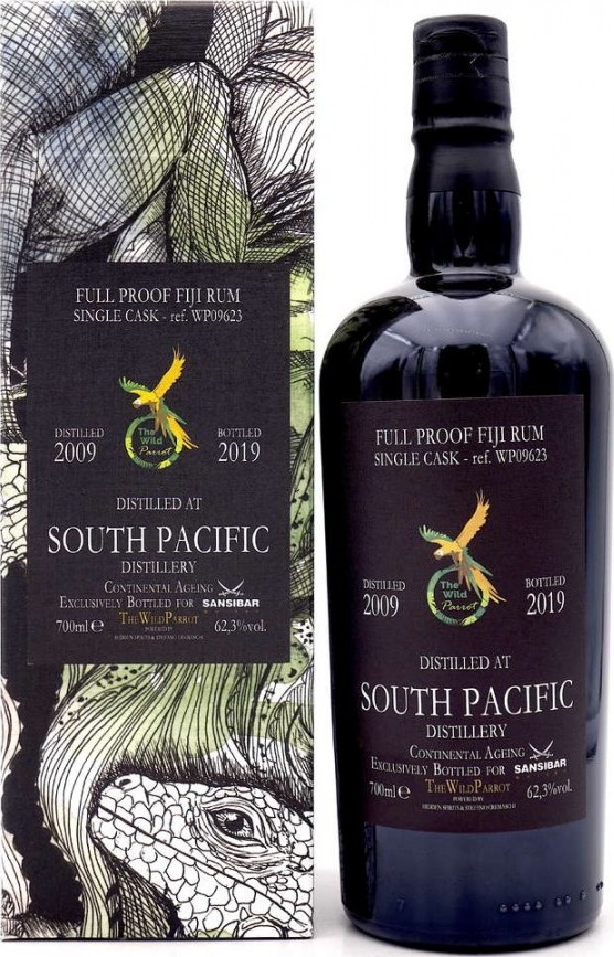 The Wild Parrot 2009 South Pacific WP 09623 10yo 62.3% 700ml