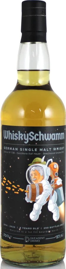 Saillt Mor 2014 WSP Edition No. 73B Whiskyschwamm 1st Fill Ex-Bourbon Barrel 57.1% 700ml