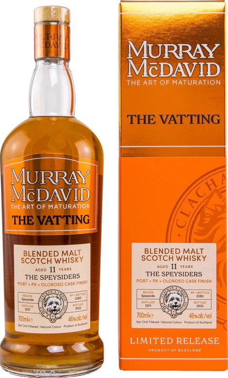 The Speysiders 2011 MM The Art of Maturation The Vatting Port + PX + Oloroso Finish 46% 700ml