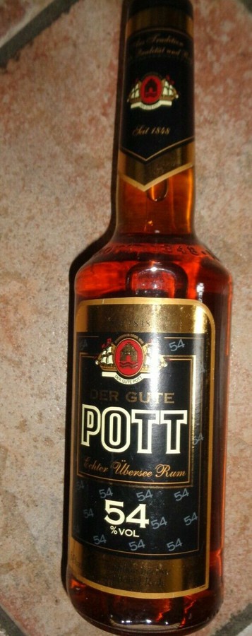 Pott Spirit - Ubersee 700ml Radar 54% Rum