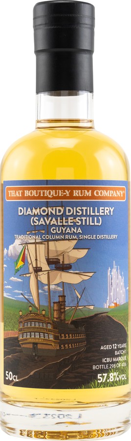 That Boutique-y Rum Company Diamond Distillery Batch #1 12yo 57.8% 500ml
