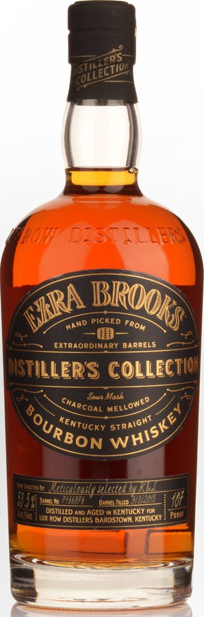 Ezra Brooks 2018 Distiller's Collection Charred New American Oak Barrel Total WIne & More 53.5% 750ml