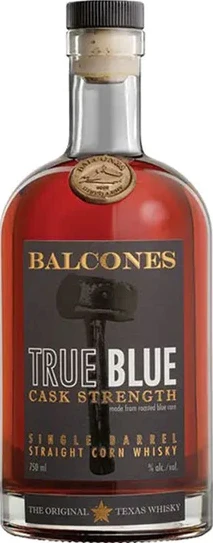 Balcones True Blue Cask Strength Ex bourbon 56.6% 750ml