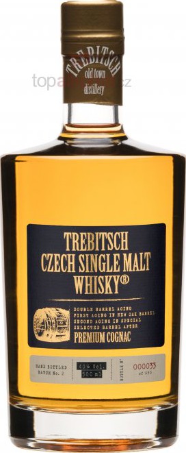 Trebitsch Czech Single Malt Batch 3 Cognac 40% 500ml