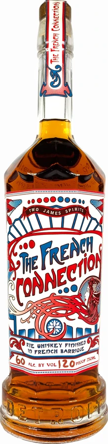 Two James The French Connection French Brandy Finish 60% 750ml