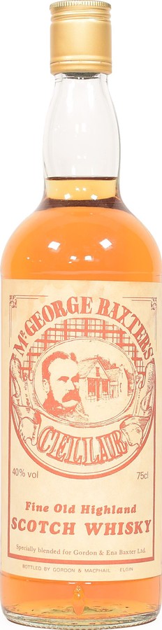 Mr. George Baxter's Cellar Fine Old Highland Scotch Whisky Gordon & Ena Baxter Ltd 40% 750ml