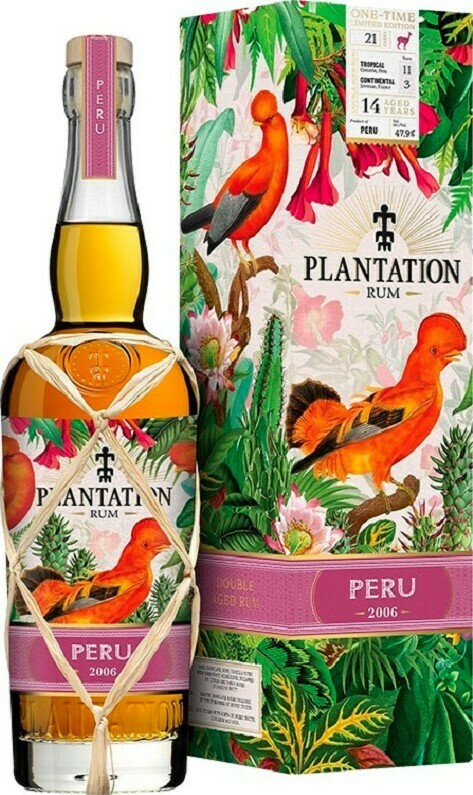 Plantation 2006 Peru Vintage Collection 14yo 47.9% 750ml