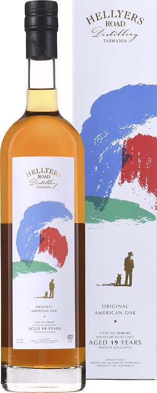 Hellyers Road 2003 American oak French exclusive 61.1% 700ml