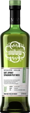 The English Whisky 2010 SMWS 137.16 Soft spongy sphagnum peat moss 2nd Fill Ex-Bourbon Barrel 67% 700ml