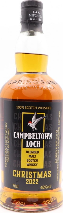 Campbeltown Loch Christmas 2022 100% Campbeltown Whiskies 46% 700ml