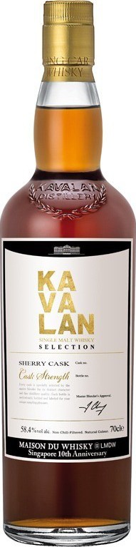 Kavalan Solist Sherry Cask Sherry 58.6% 700ml