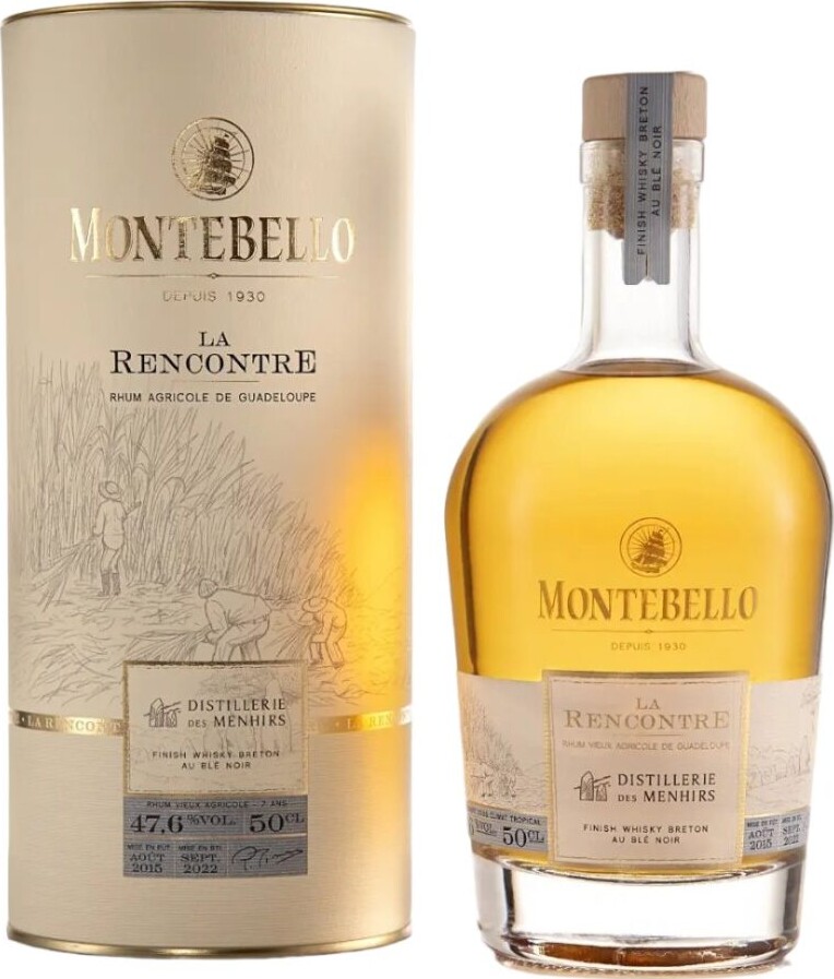 Montebello 2015 Distillerie des Menhirs La Rencontre 7yo 47.6% 500ml