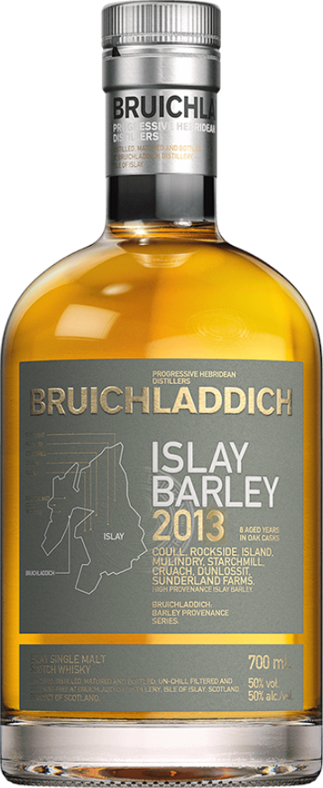 Bruichladdich 2013 Islay Barley American oak Wine 50% 700ml